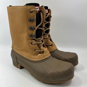 Hunter Original Insulated Pac Lace Up Snow Rubber Boots Womens Size‎ 9